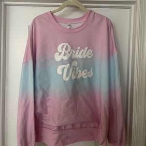 Bride sweatshirt